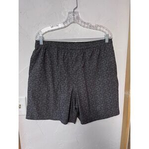 Chubbies Mens‎ Ultimate Training Shorts Charcoal Gray Liner 5.5 Inseam 2XL